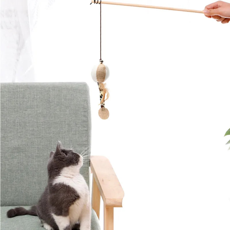 1PC Teaser Feather Toys Kitten