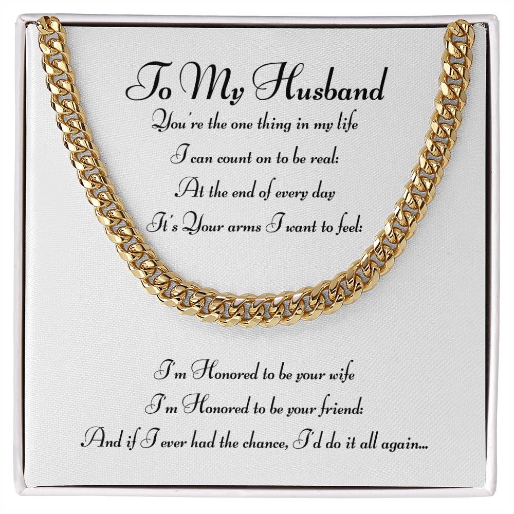 To My Husband - Honored To Be Your Wife