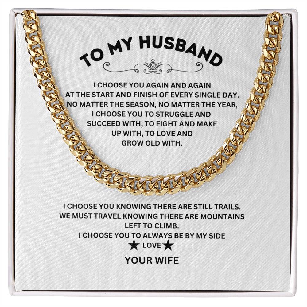 To My Husband - I Choose You Again