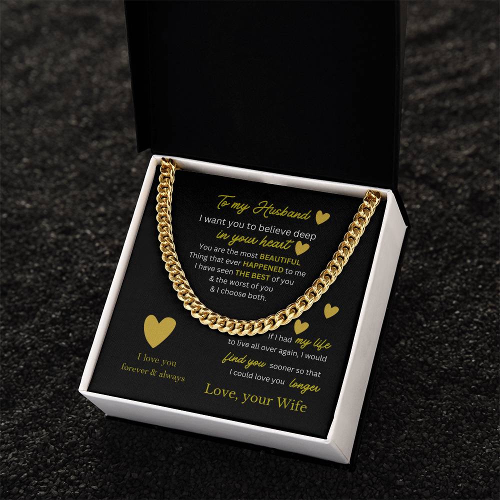 To my Husband - I'd Do It All Over Again