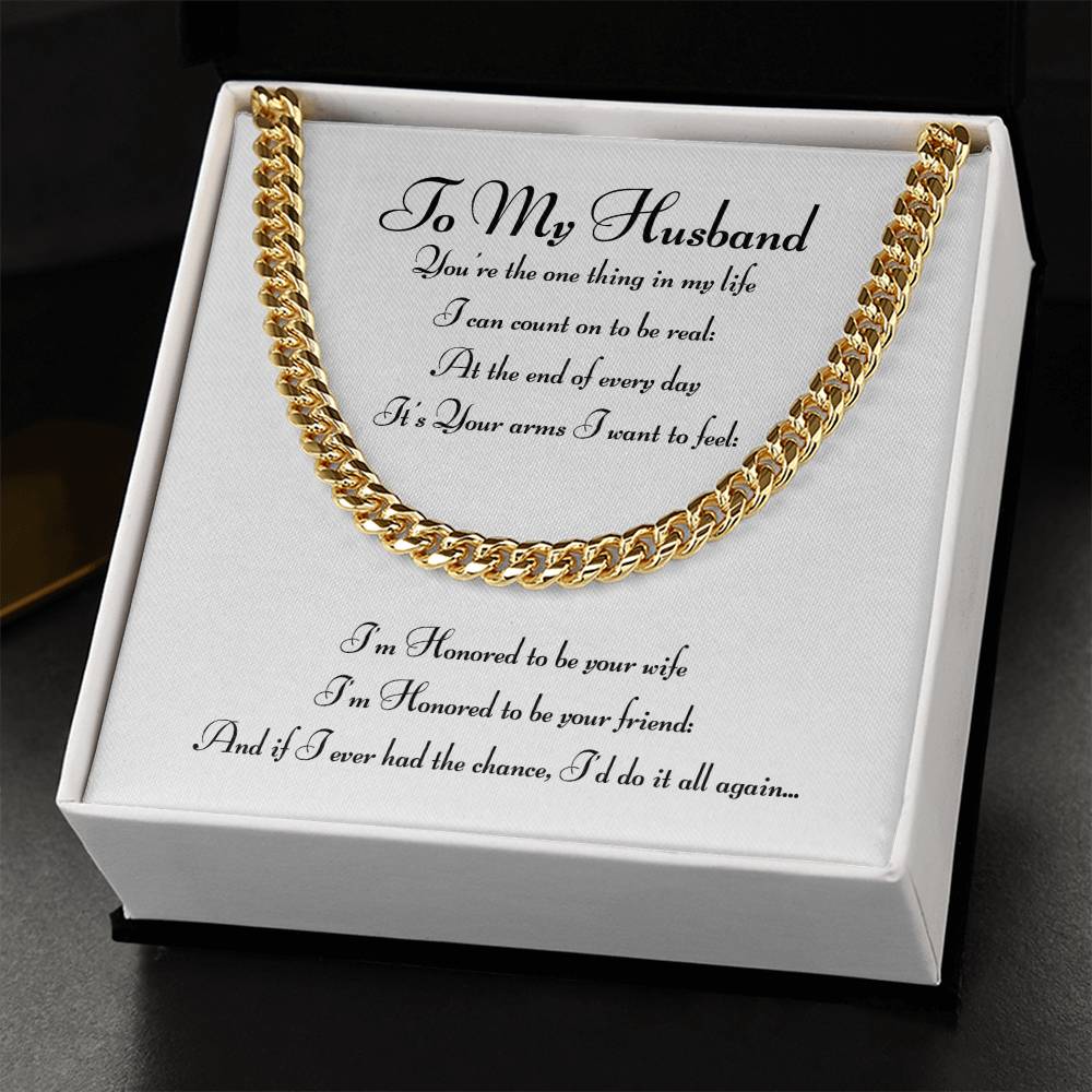To My Husband - Honored To Be Your Wife