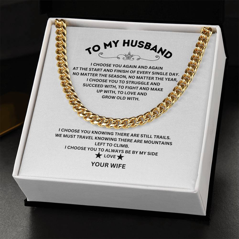 To My Husband - I Choose You Again
