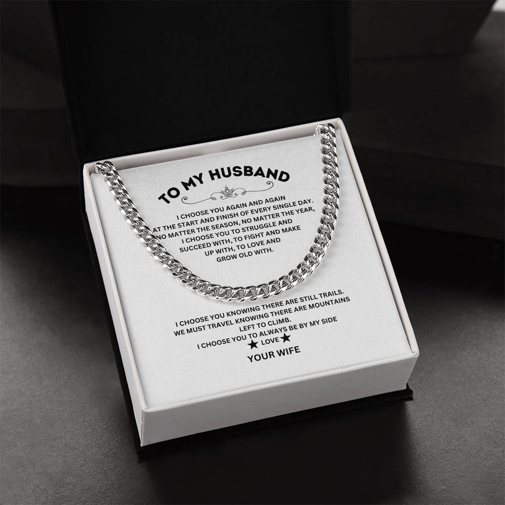 To My Husband - I Choose You Again