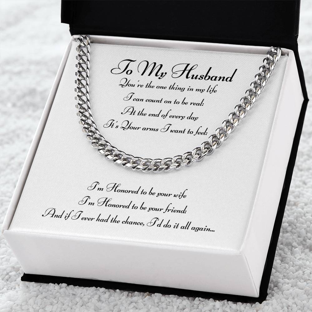 To My Husband - Honored To Be Your Wife