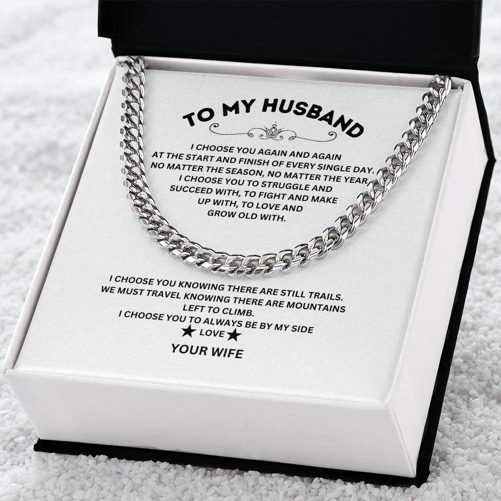 To My Husband - I Choose You Again