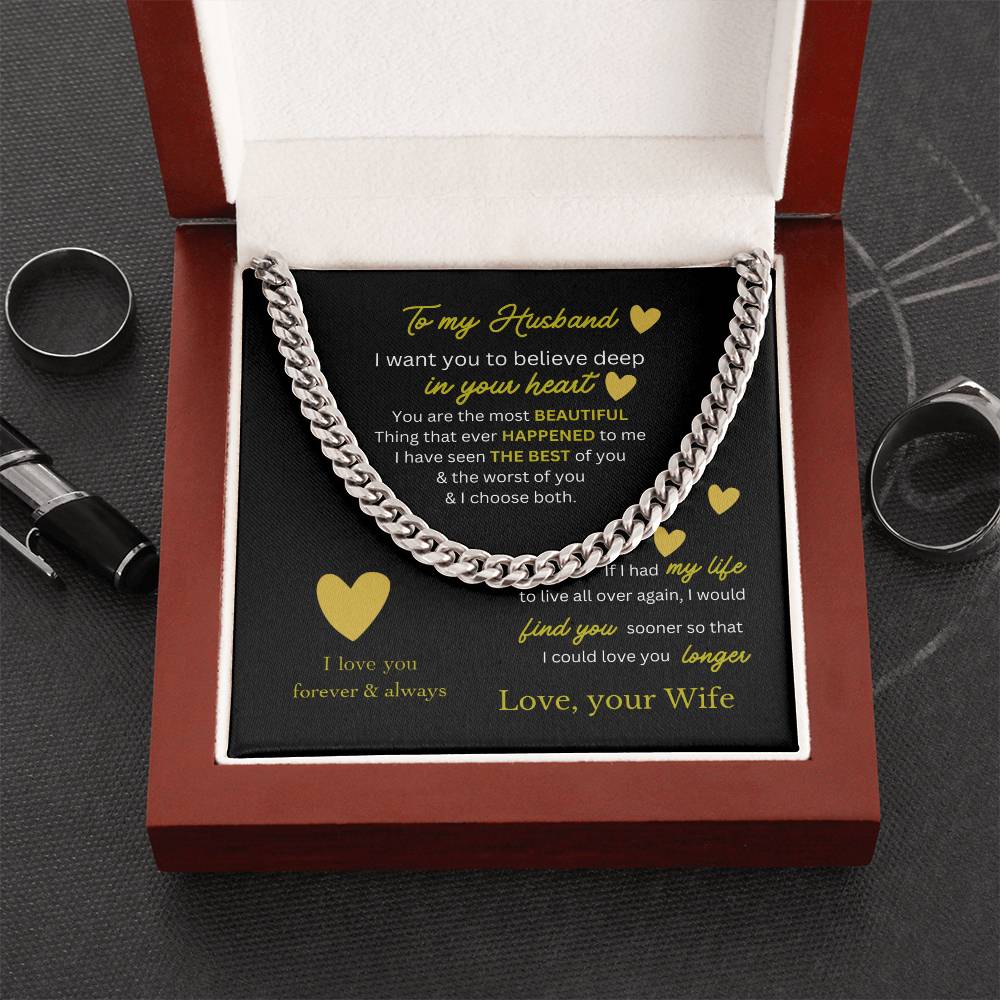 To my Husband - I'd Do It All Over Again