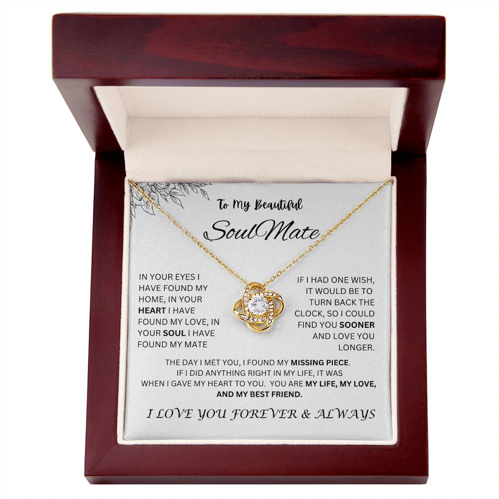 Beautiful SoulMate - Missing Piece LoveKnot