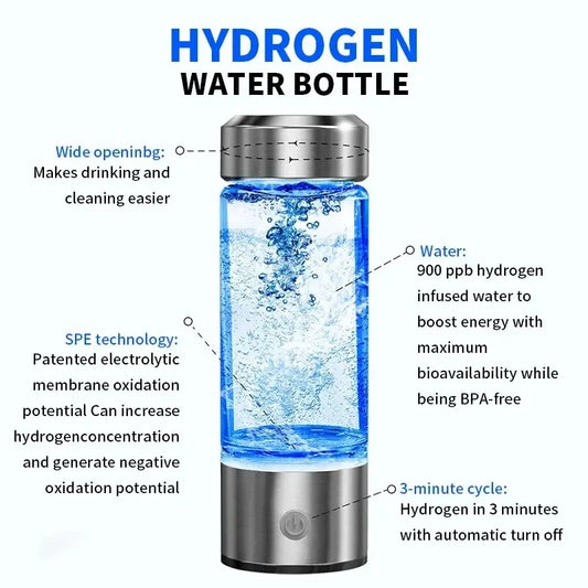 HydroVitality Hydrogen Water Bottle