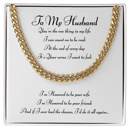To My Husband - Honored To Be Your Wife