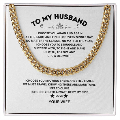To My Husband - I Choose You Again