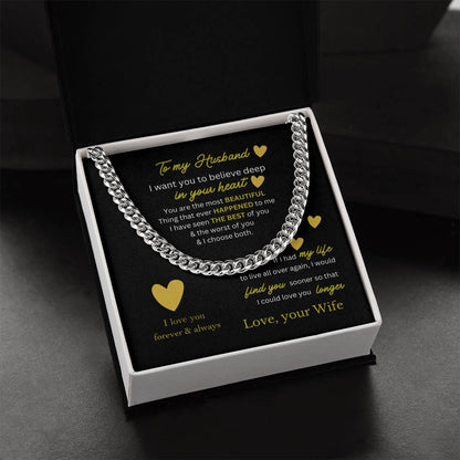 To my Husband - I'd Do It All Over Again