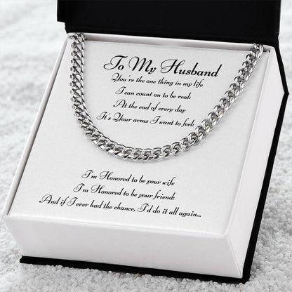 To My Husband - Honored To Be Your Wife