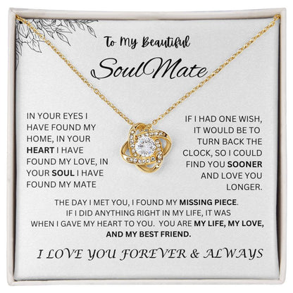 Beautiful SoulMate - Missing Piece LoveKnot