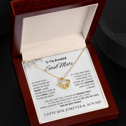 Beautiful SoulMate - Missing Piece LoveKnot